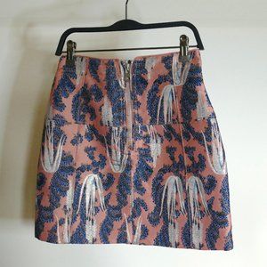 H&M Conscious collection brocade skirt